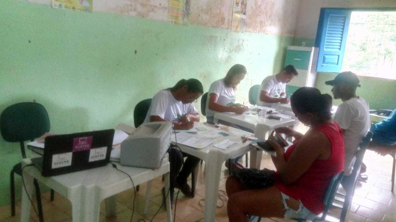 Secretaria de Assistência Social leva atendimento Itinerante ao Povoado do Novo Itamaraty.